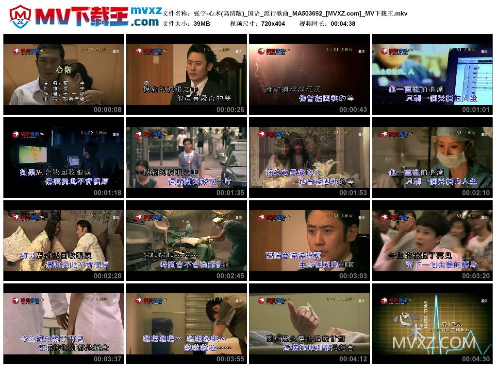 张宇-心术(高清版)_国语_流行歌曲_MA503692